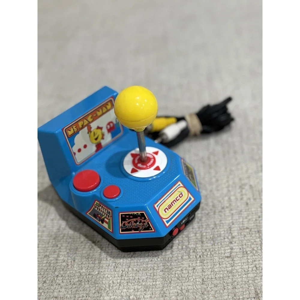 Namco Pac-Man Plug & Play TV Game Joystick Ms Pac-Man Galaga Xevious JAKKS